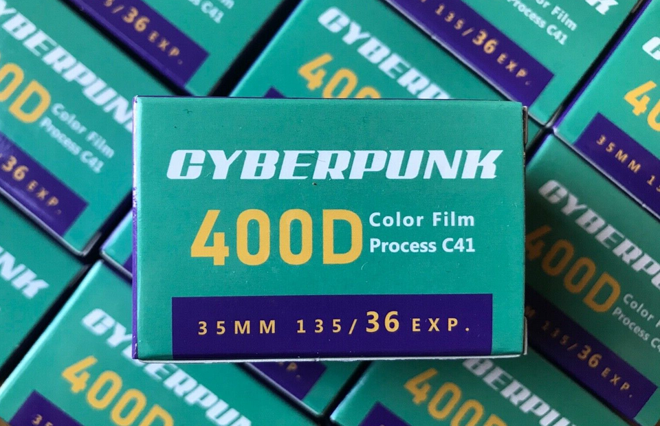 Cyberpunk 400D 35mm film