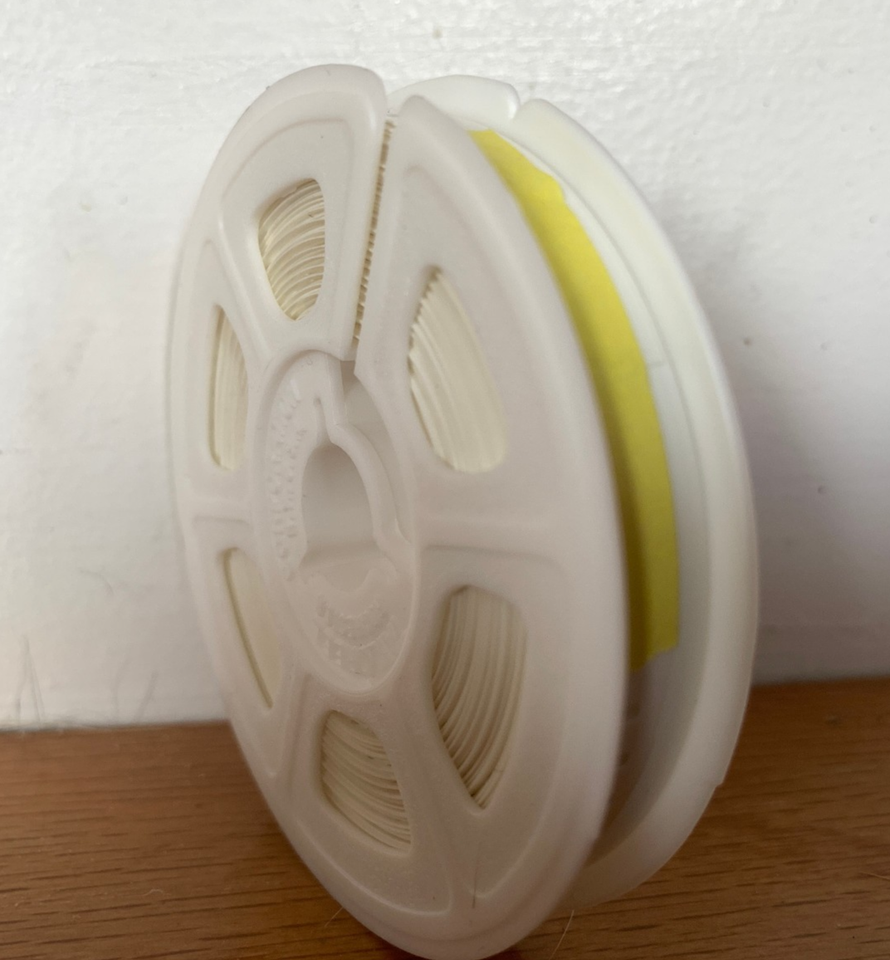 Regular 8mm white plastic leader